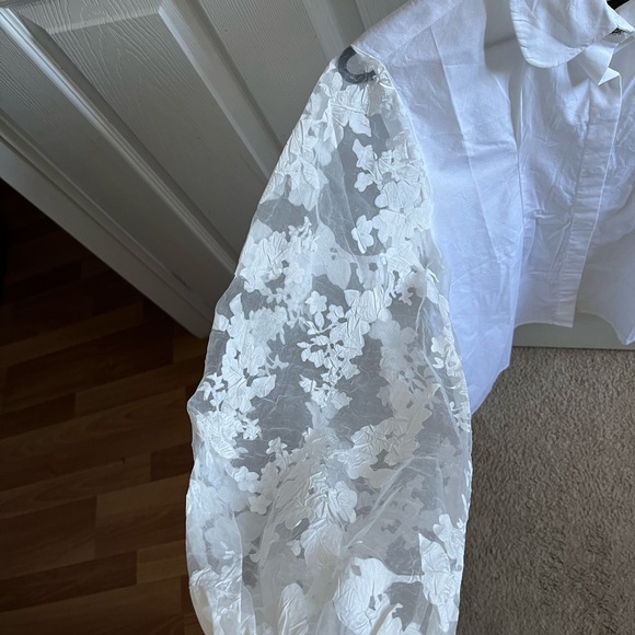 White ZARA office top - Picture 2 of 4